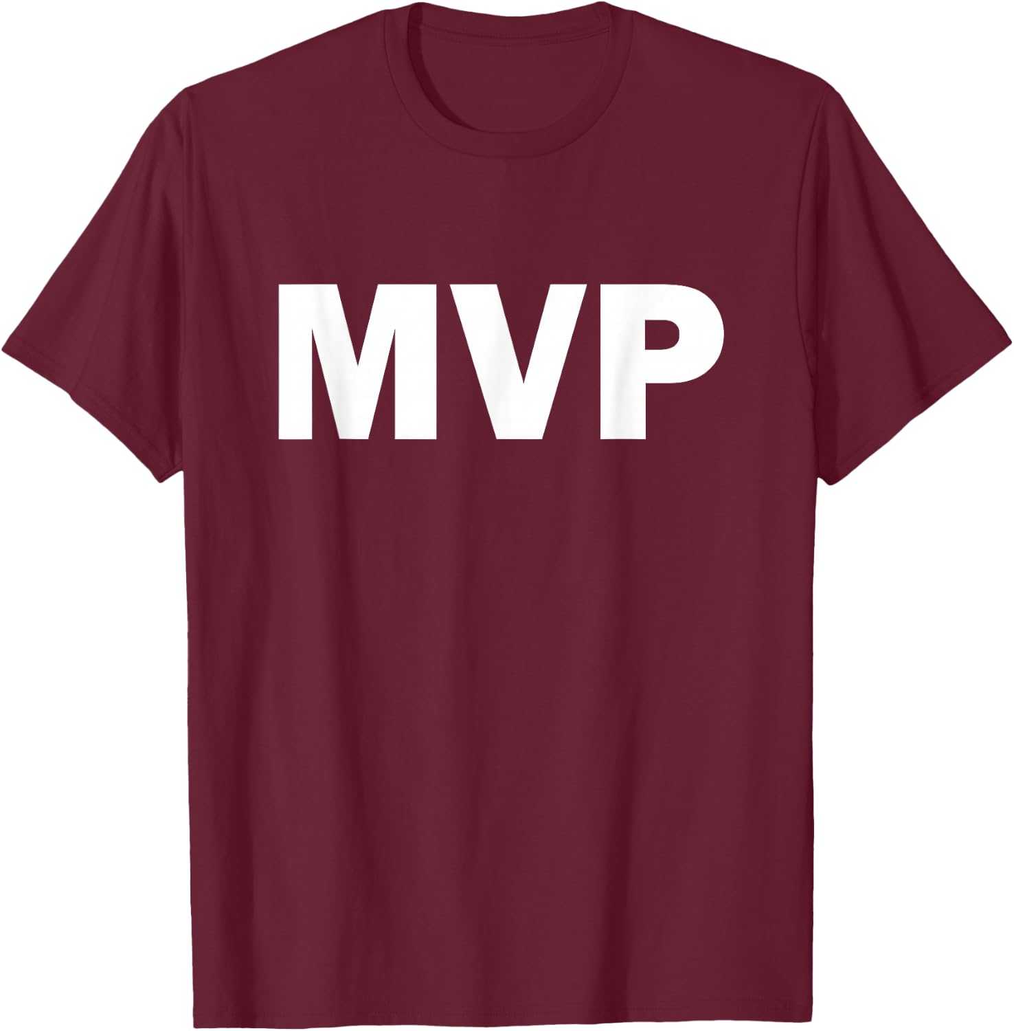 MVP - Most Valuable Player Shirt T-Shirt - T-Shirt | Maroon