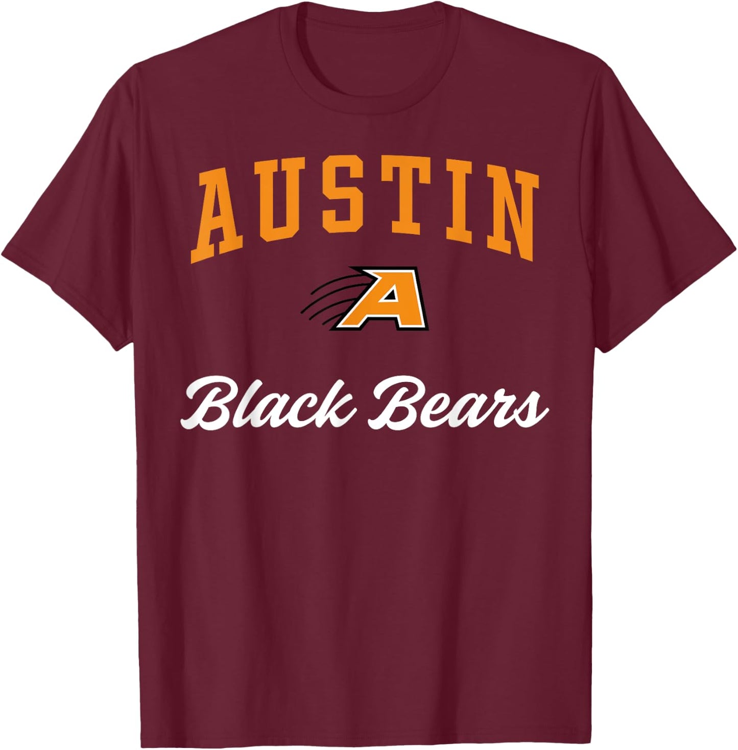 Austin High School Black Bears C3 T-Shirt - T-Shirt | Maroon