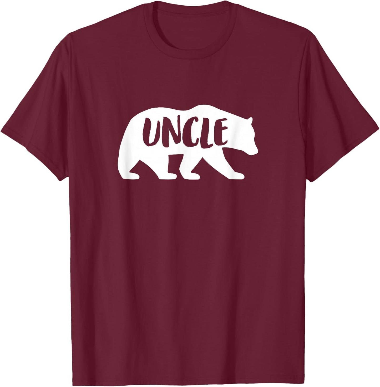 Uncle Bear Shirt Uncle Bear Uncle Bear Shirt T-Shirt - T-Shirt | Maroon
