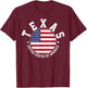Texas T-Shirt - T-Shirt | Maroon