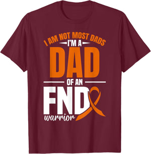FND Awareness Month Mothers Day Mom FND Warrior T-Shirt - T-Shirt | Maroon