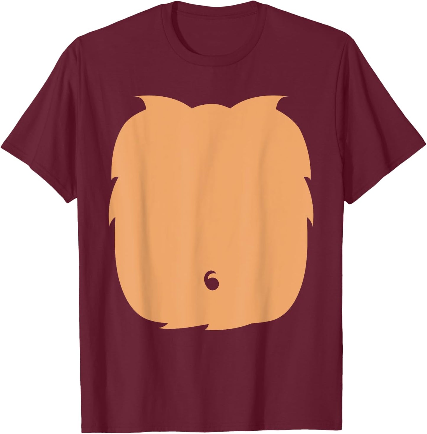 Monkey Bear Halloween Costume Funny Kids Adult T-Shirt - T-Shirt | Maroon