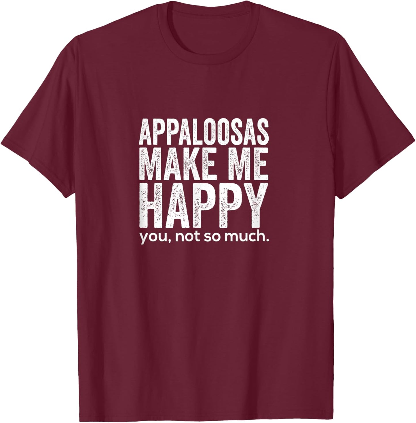 Beautiful Appaloosa Horse - Horse Breeding Lover Gift T-Shirt - T-Shirt | Maroon