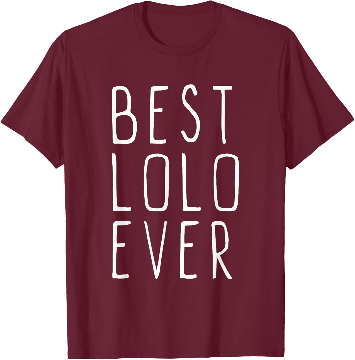 Best Lolo Ever Family Cool T-Shirt - T-Shirt | Maroon
