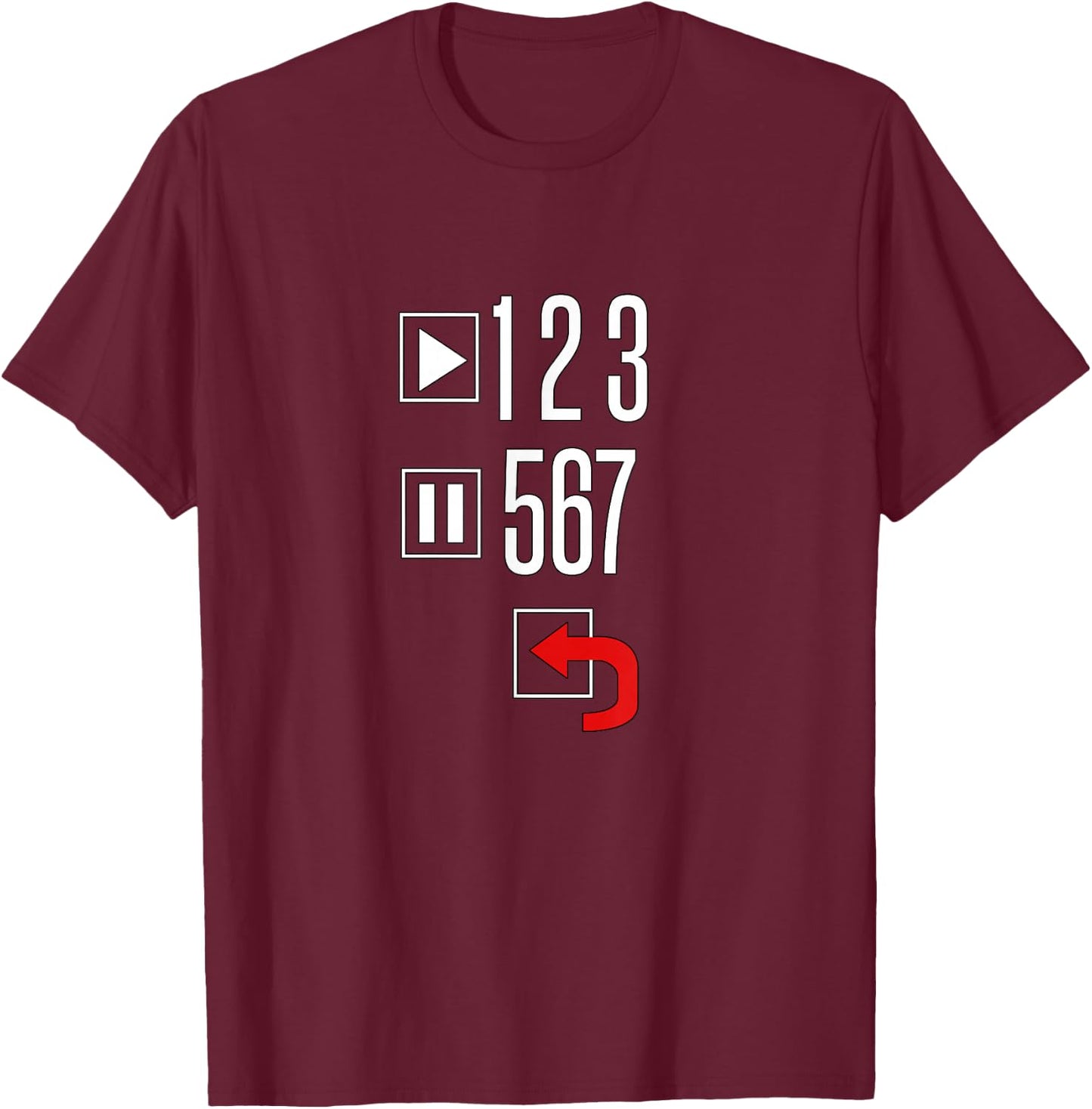 Funny Dancing Food I Salsa Dance T-Shirt - T-Shirt | Maroon