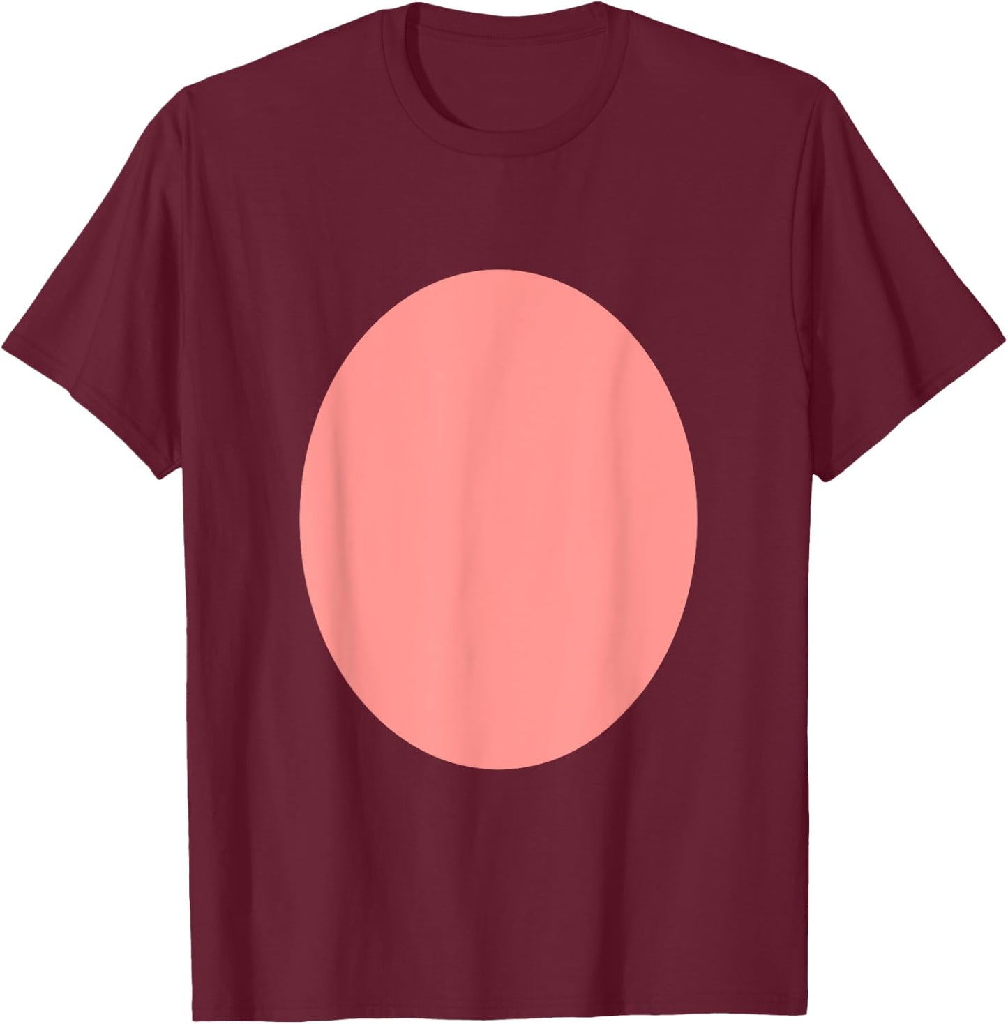 Cute Mouse and Rat Halloween Costume Funny Pink Belly Animal T-Shirt - T-Shirt | Maroon