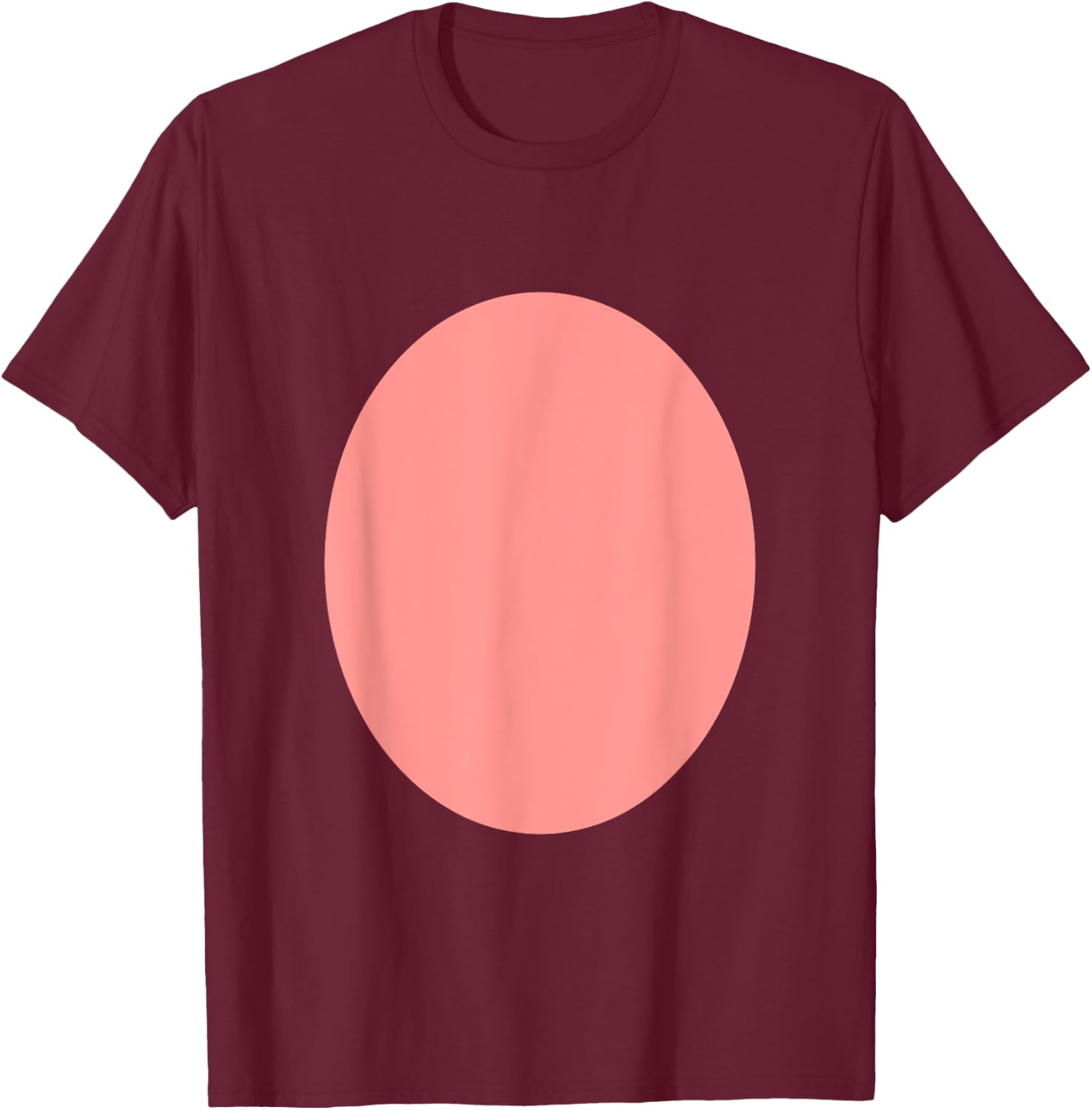 Cute Mouse and Rat Halloween Costume Funny Pink Belly Animal T-Shirt - T-Shirt | Maroon