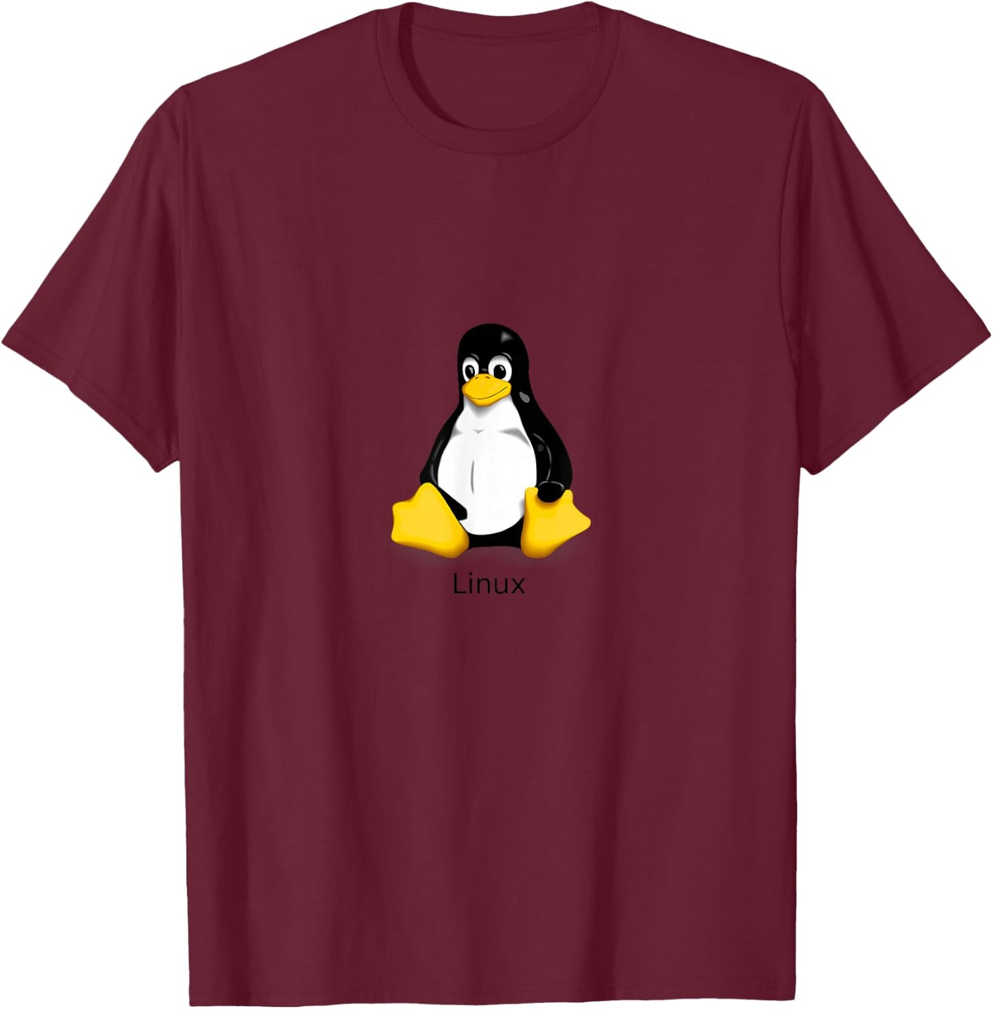 Linux T-Shirt - T-Shirt | Maroon