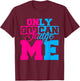 Only God Can Judge Me Cute Jesus Christ Women Men Christian T-Shirt - T-Shirt | Maroon