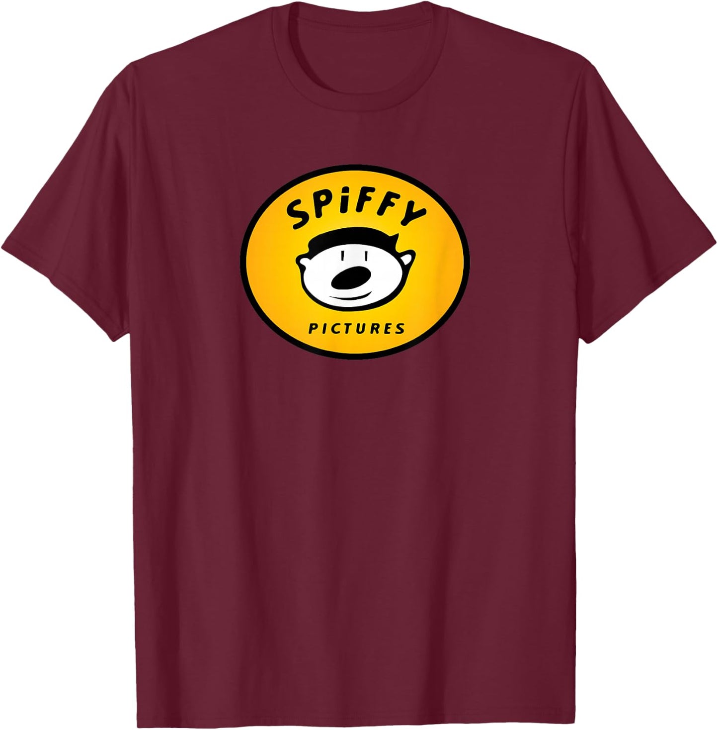 Spiffy Pictures Logo T-Shirt - T-Shirt | Maroon