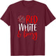 Red White & Boozy 4th of July Party Shirt Funny Drinking T-Shirt - T-Shirt | Maroon