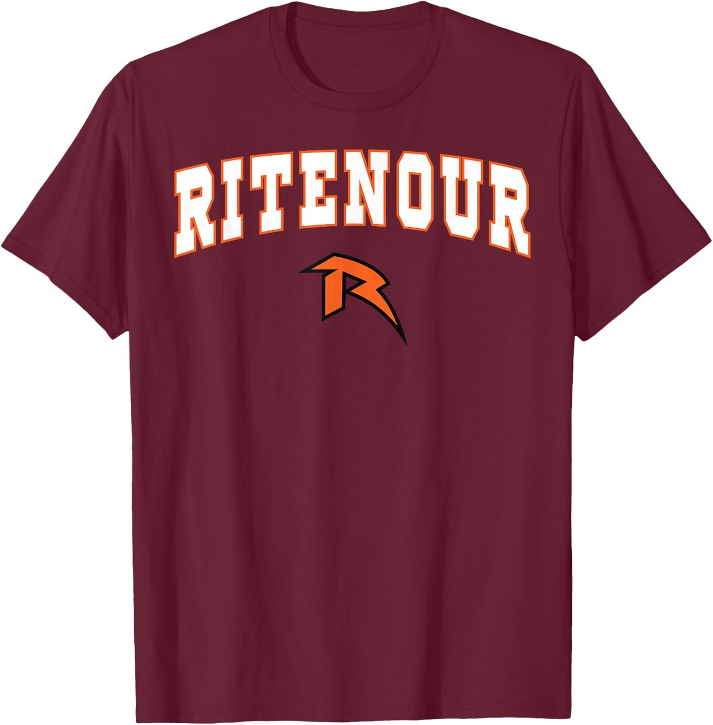 Ritenour High School Huskies T-Shirt - T-Shirt | Maroon