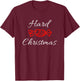 Hard Candy Christmas T-Shirt - T-Shirt | Maroon
