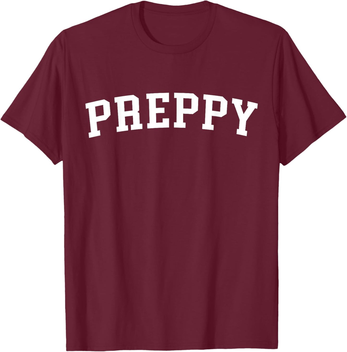 Preppy T-Shirt - T-Shirt | Maroon