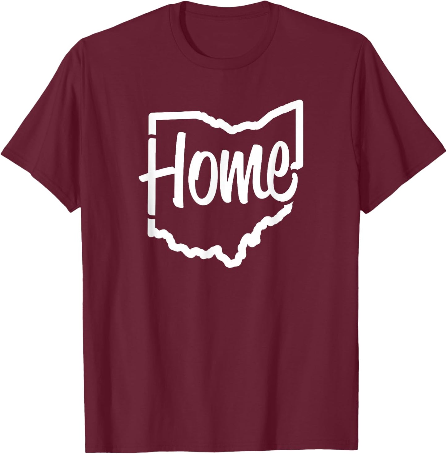 Ohio Home T-Shirt - T-Shirt | Maroon