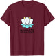 Namaste Mother Fucker | Funny Sarcastic Yoga Humor Gift Moms T-Shirt - T-Shirt | Maroon