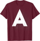 Team A Team Building Scrimmage Game Blank Adult Kids T-Shirt - T-Shirt | Maroon