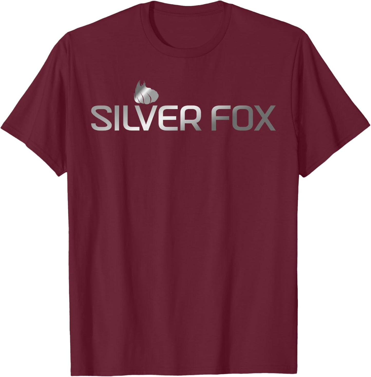 Silver Fox Gray Hair Don't Care Shirt T-Shirt - T-Shirt | Maroon