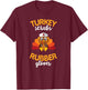 Turkey Scrubs Rubber Gloves T Shirt Nursing Blessed Thankful T-Shirt - T-Shirt | Maroon