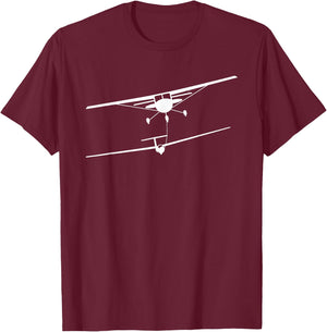 Glider is towed T-Shirt - T-Shirt | Maroon
