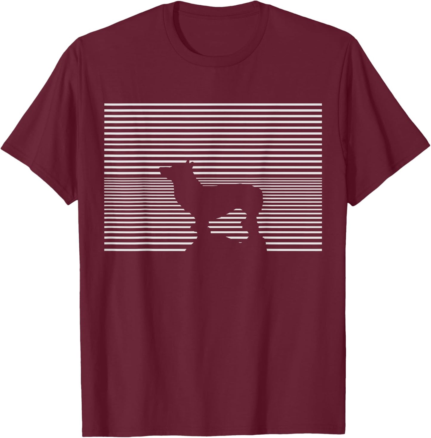 Welsh Corgi Pembroke Welsh Corgi Cardigan T-Shirt - T-Shirt | Maroon