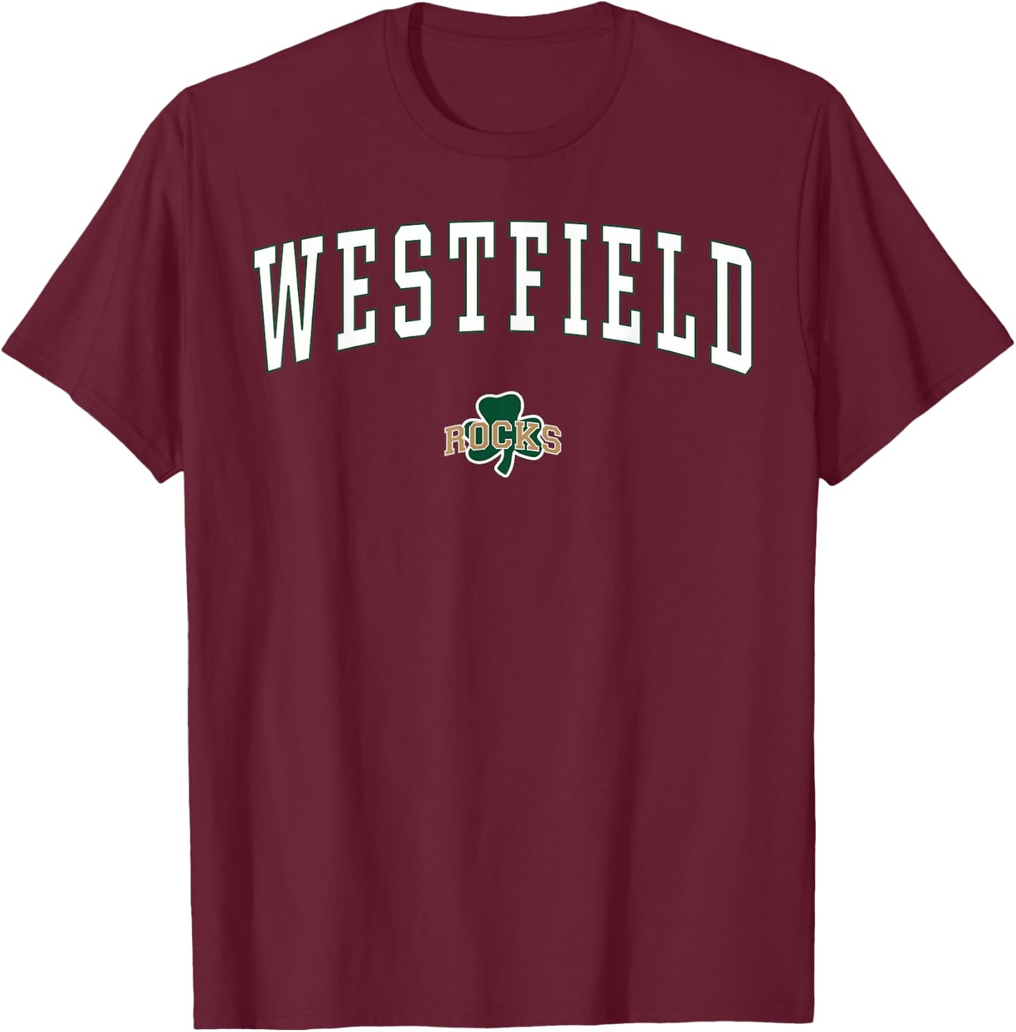 Westfield High School Shamrocks T-Shirt - T-Shirt | Maroon