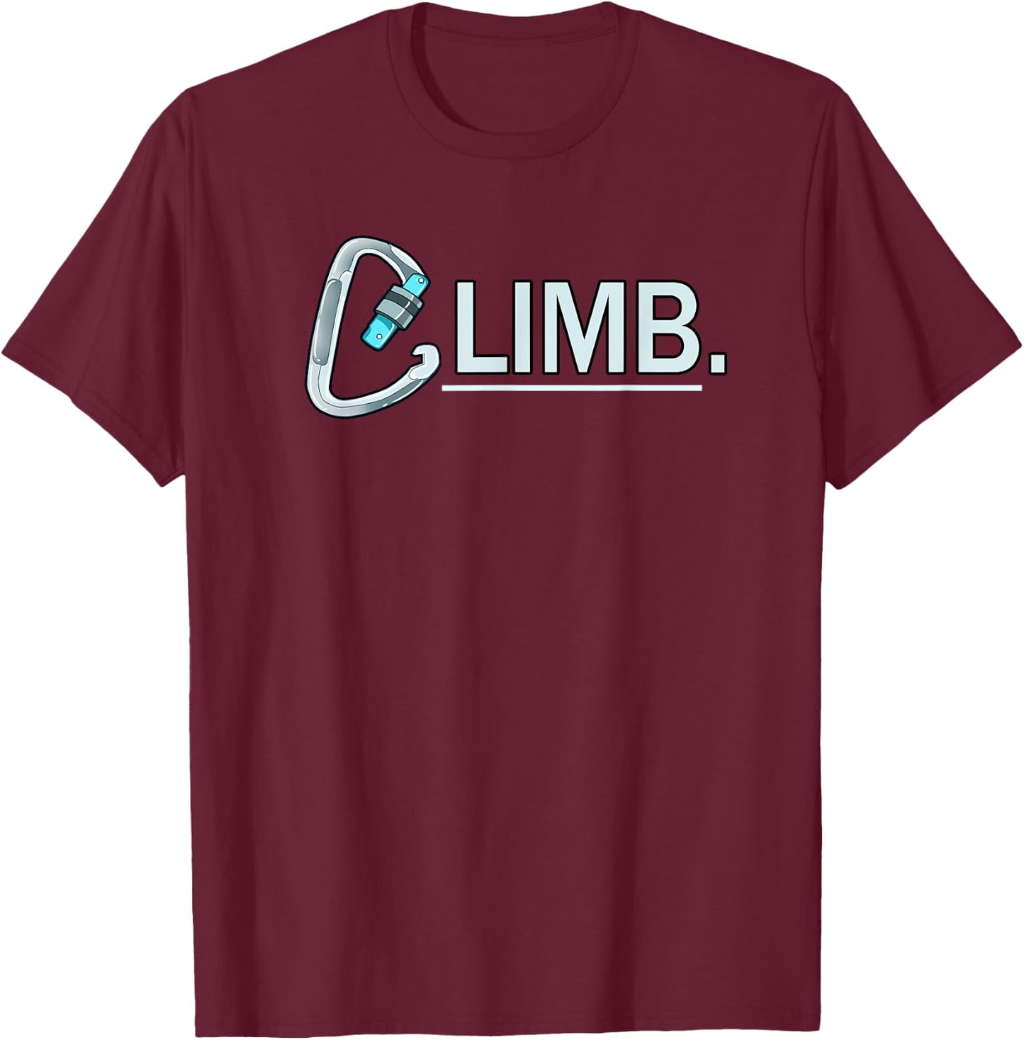 Rock Climber Gift T-Shirt - T-Shirt | Maroon