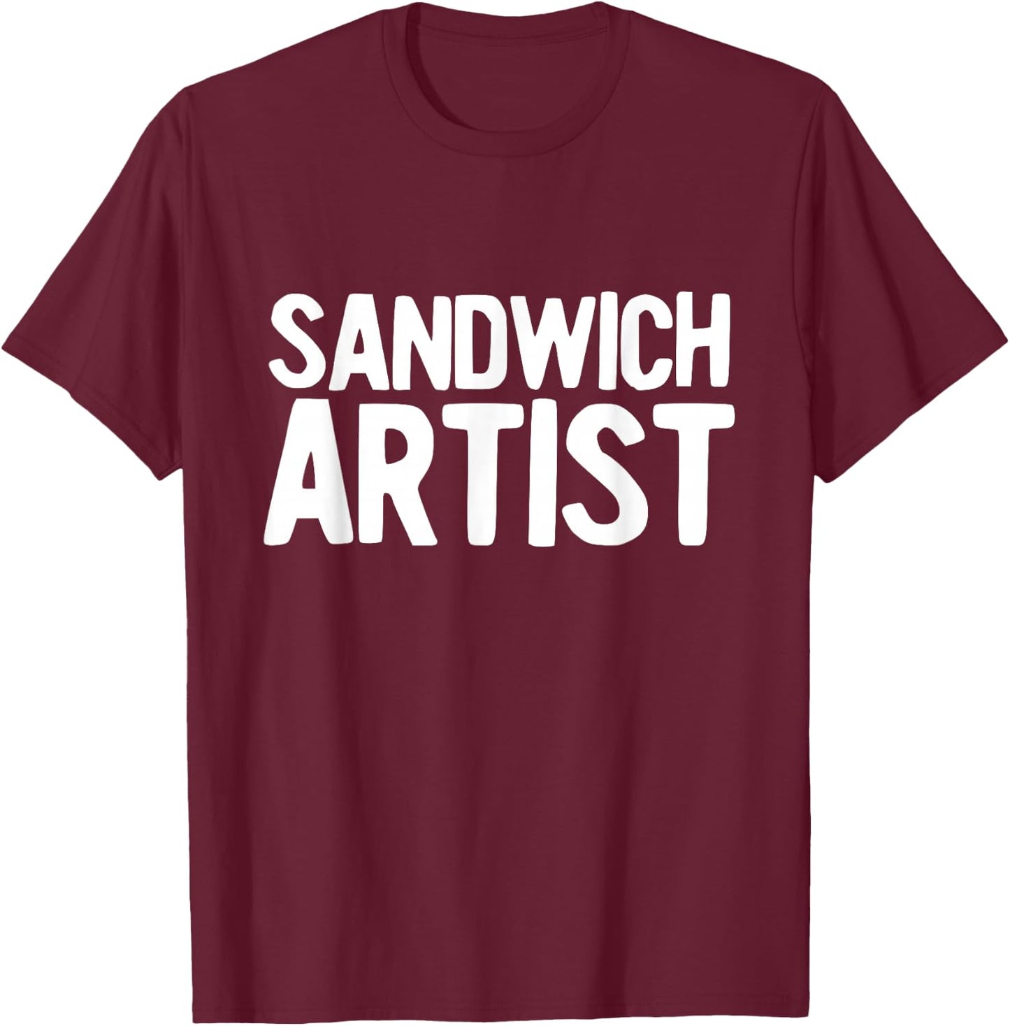 Sandwich designer T-Shirt - T-Shirt | Maroon