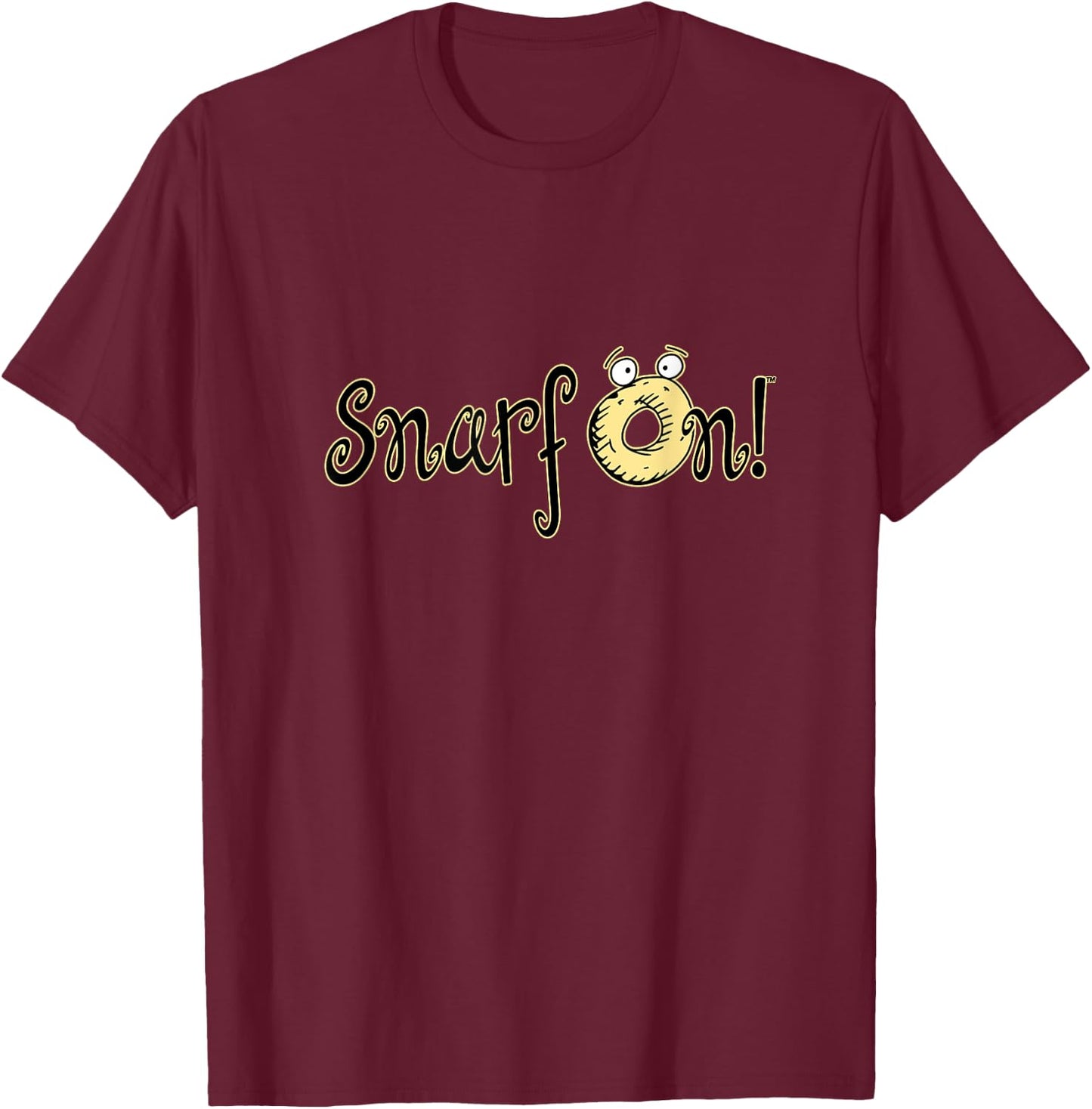 Snarf On! T-Shirt - T-Shirt | Maroon