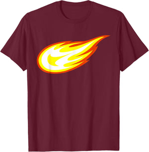 Blaze & The Monster Machines Fireball Logo T-Shirt - T-Shirt | Maroon