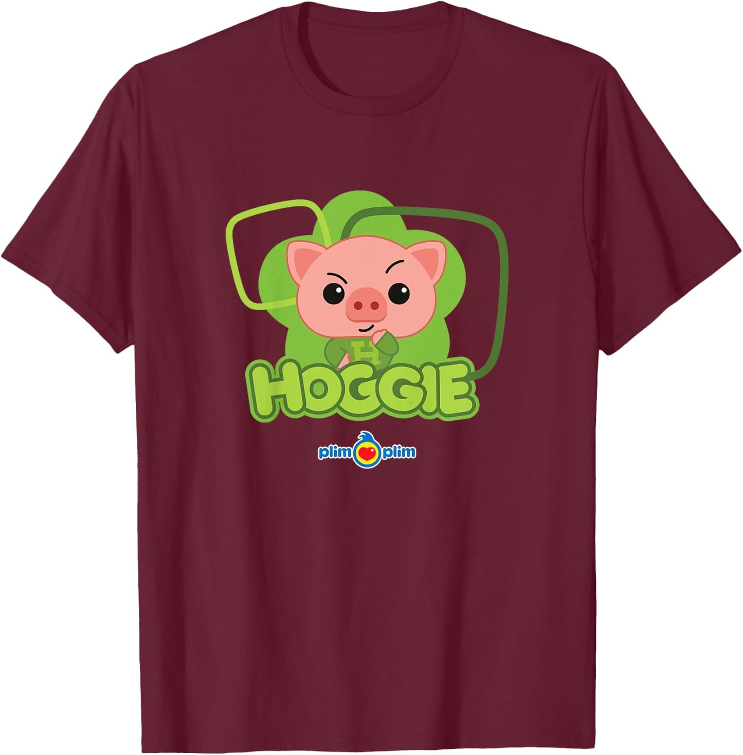 Kids Plim Plim The Kindness Hero - Colourful designs for children T-Shirt - T-Shirt | Maroon