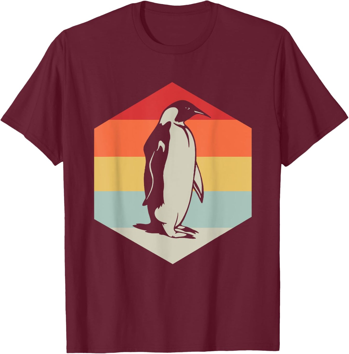 Penguin Animal Zookeeper Gifts T-Shirt - T-Shirt | Maroon
