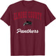 Elmore County High School Panthers C3 T-Shirt - T-Shirt | Maroon