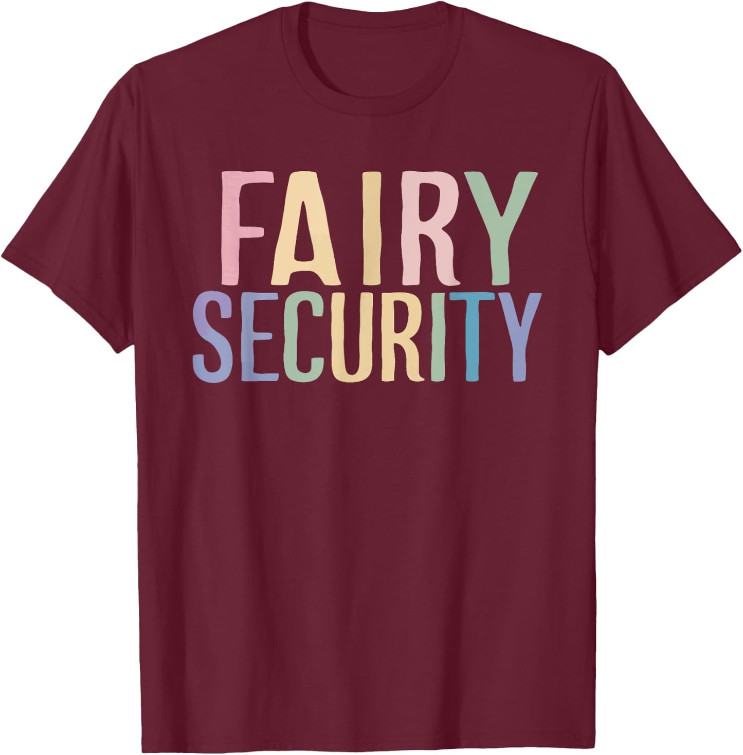 Fairy Security T-Shirt - T-Shirt | Maroon