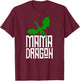 Mama Dragon Shirt Matching Family Tribe Green Mom Mother T-Shirt - T-Shirt | Maroon