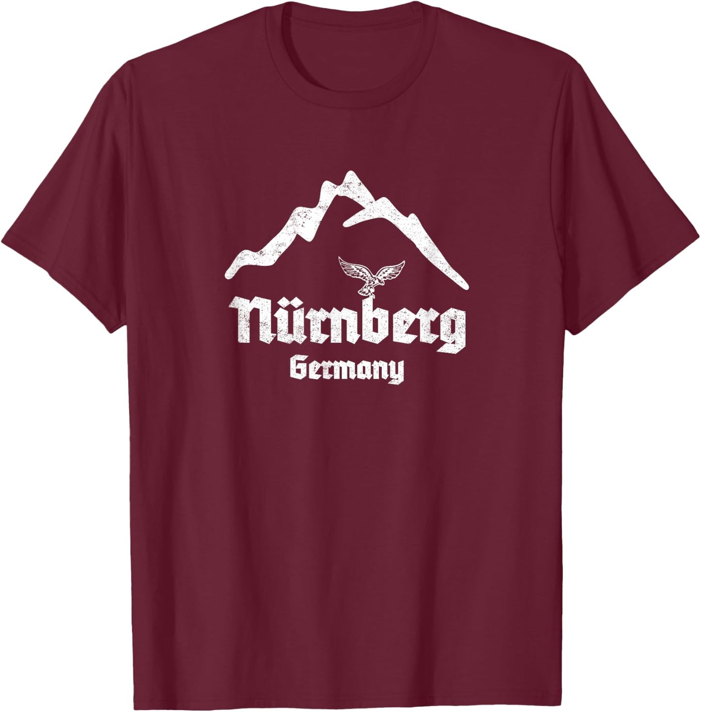 Nuernberg, Nuremberg Germany - Deutschland T-Shirt - T-Shirt | Maroon