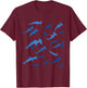 Kids Hammerhead Shark T-Shirt - T-Shirt | Maroon