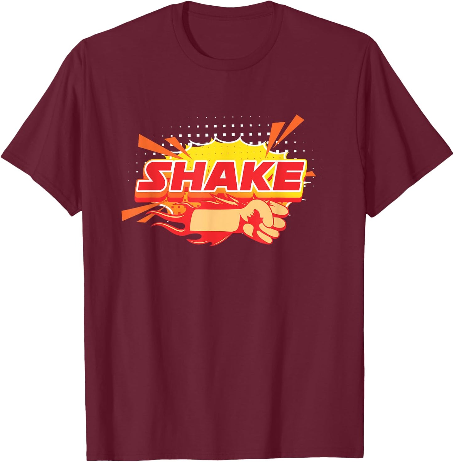 Shake And Bake T-Shirt - T-Shirt | Maroon