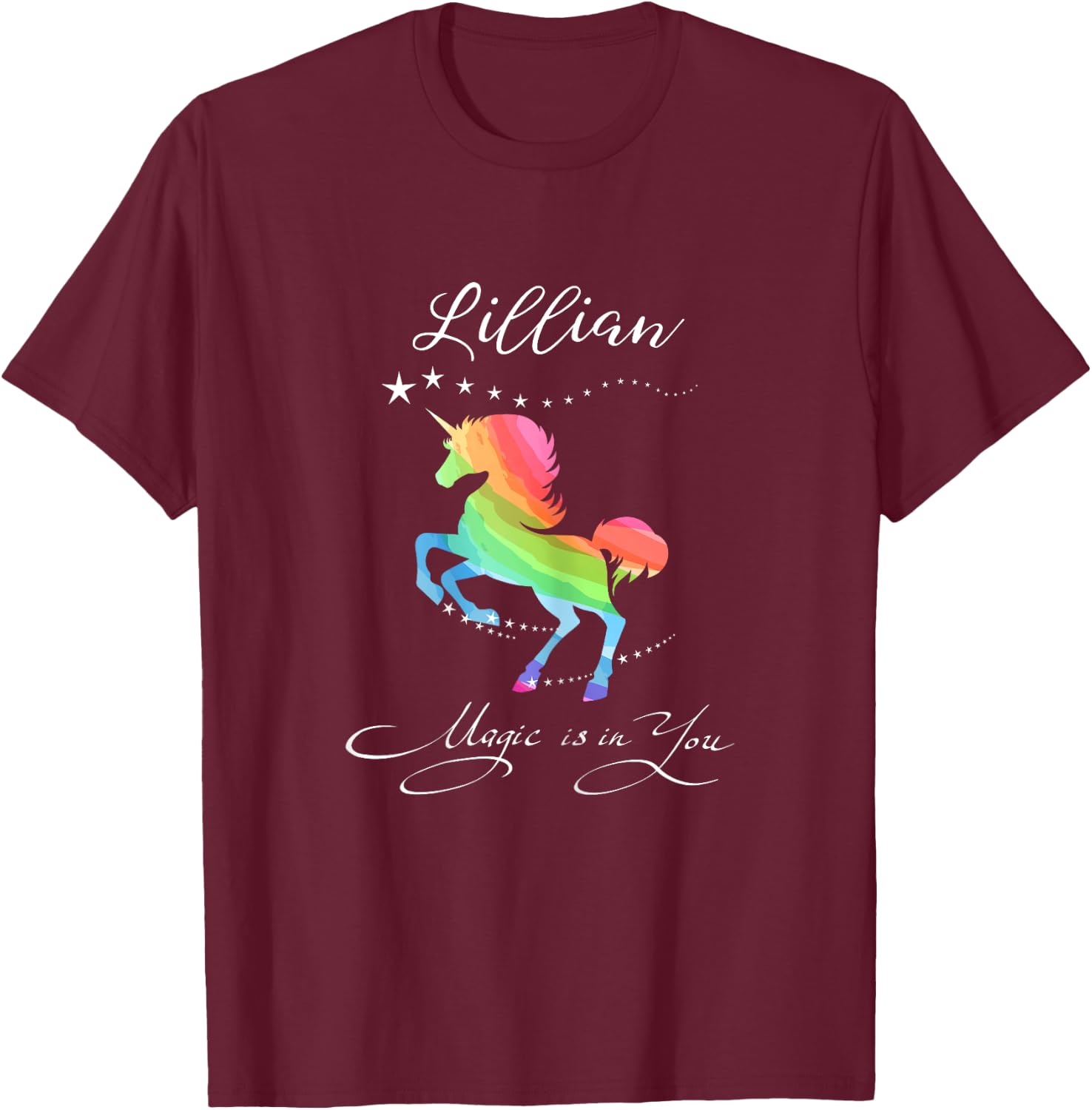 Lillian gift - Lillian T-Shirt - T-Shirt | Maroon