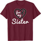 Melanoma Cancer For Sister Awareness Products Gifts T-Shirt - T-Shirt | Maroon