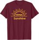 Eternal sunshine T-Shirt - T-Shirt | Maroon
