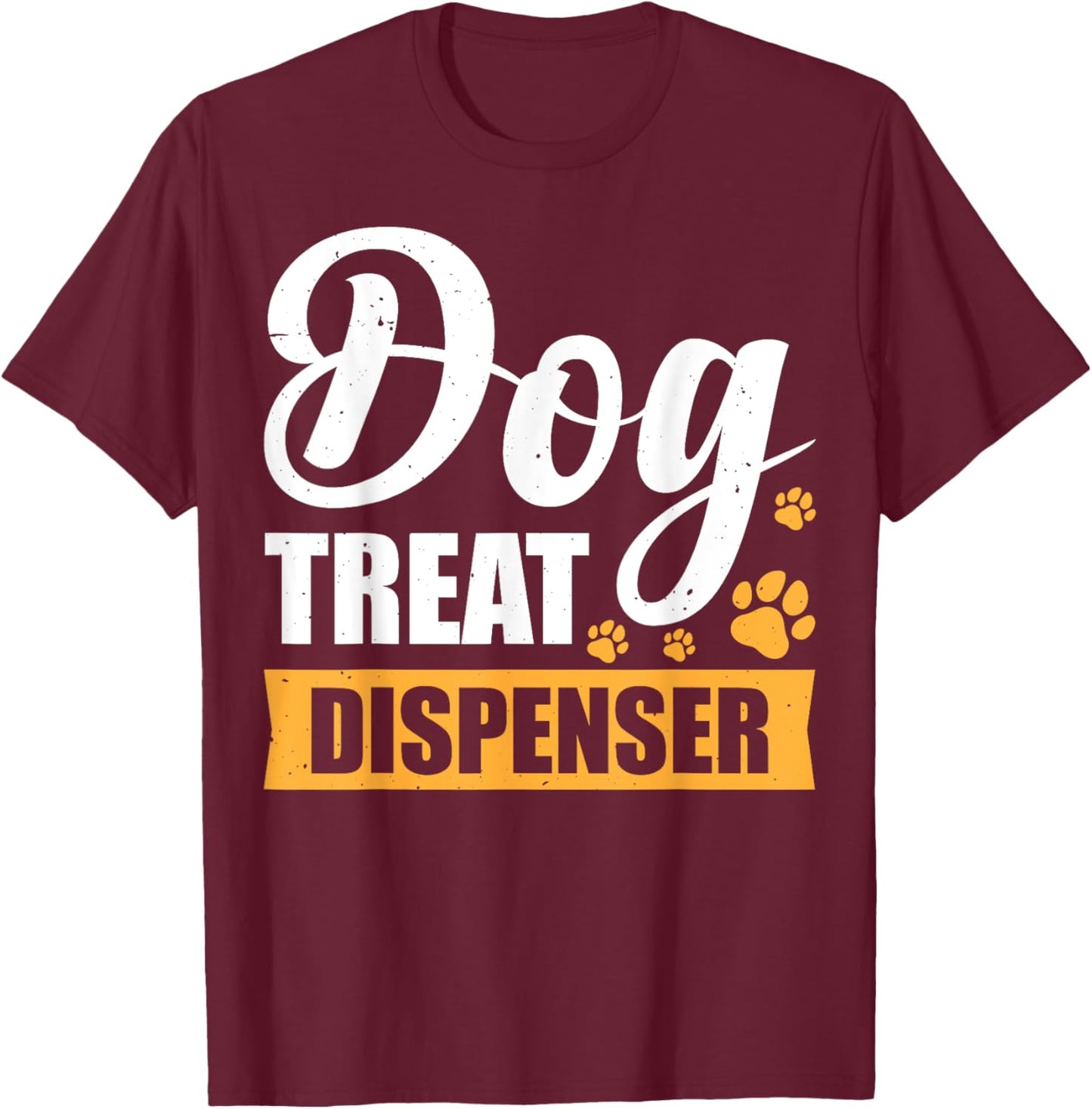 Dog Treat Dispenser Men Women T-Shirt - T-Shirt | Maroon