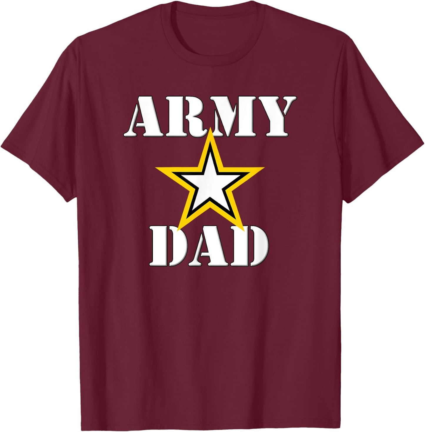 Army Dad - My Son or Daughter is a future U.S. veteran T-Shirt - T-Shirt | Maroon