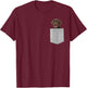Dog in Your Pocket Chocolate Lab, Labrador T-Shirt - T-Shirt | Maroon