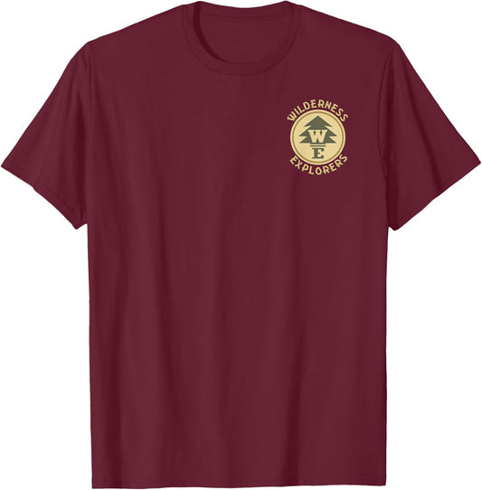 Disney Pixar Up Wilderness Explorer Badge Graphic T-Shirt - T-Shirt | Maroon