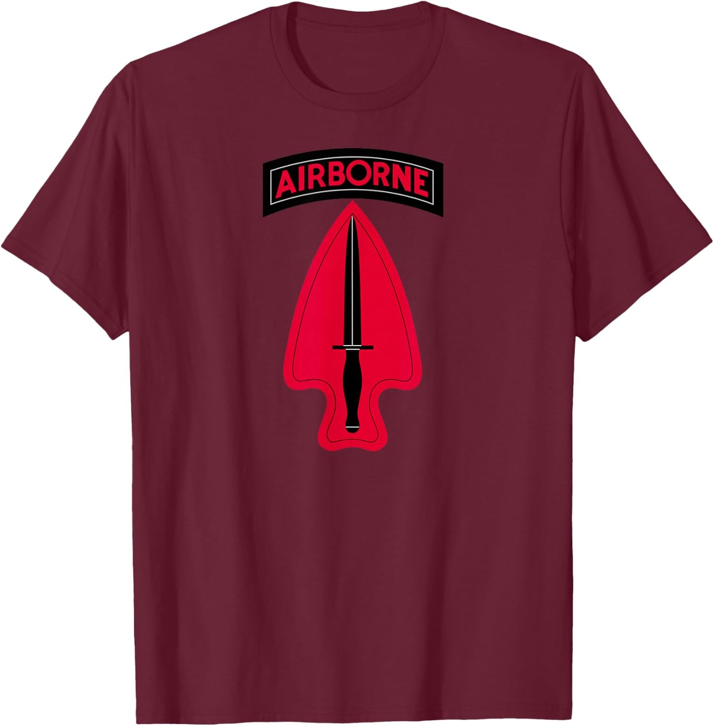 160th SOAR Patch - Nightstalkers T-Shirt - T-Shirt | Maroon