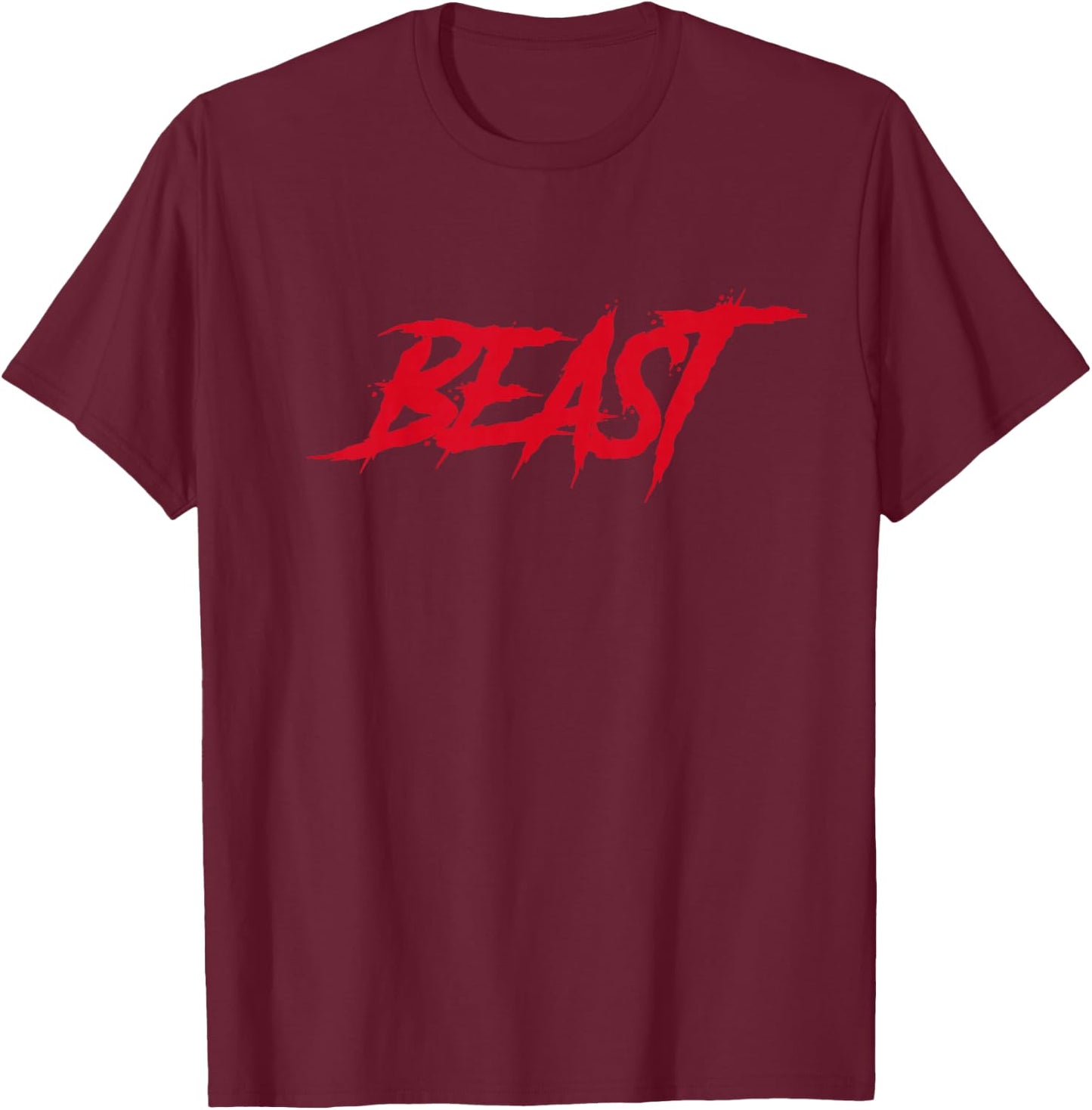 Beast Shirt for Boys Beast Gear Kids T-Shirt - T-Shirt | Maroon