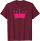 HBIC Gift Head Bitch In Charge Design T-Shirt - T-Shirt | Maroon