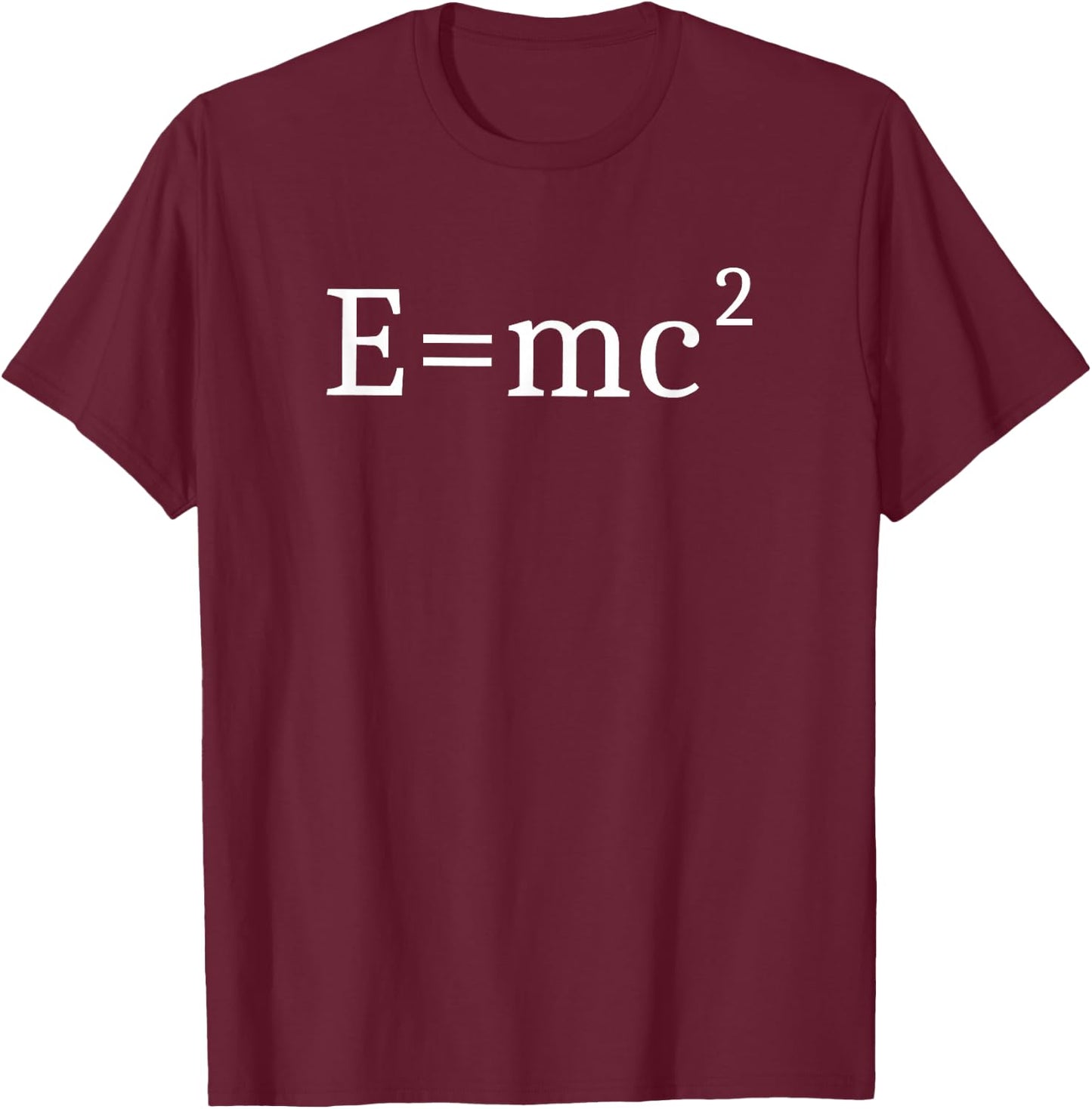 E = Mc2 T-Shirt - T-Shirt | Maroon