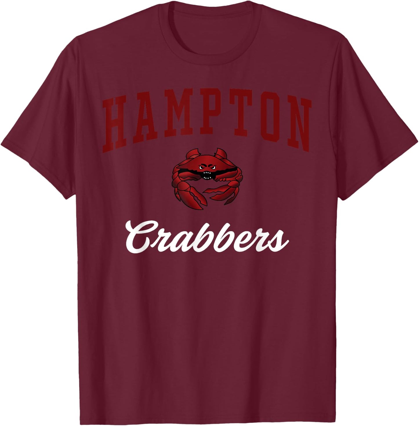 Hampton High School Crabbers C3 T-Shirt - T-Shirt | Maroon